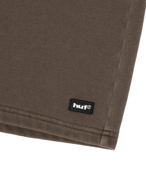 HUF(ハフ)の「huf eightynine WASHED FLEECE SHORT(スウェットパンツ・メンズ・ブラック/グリーン/ブラウン/アッシュグレー/ライトパープル・M/XL/L/S)」の16枚目の写真