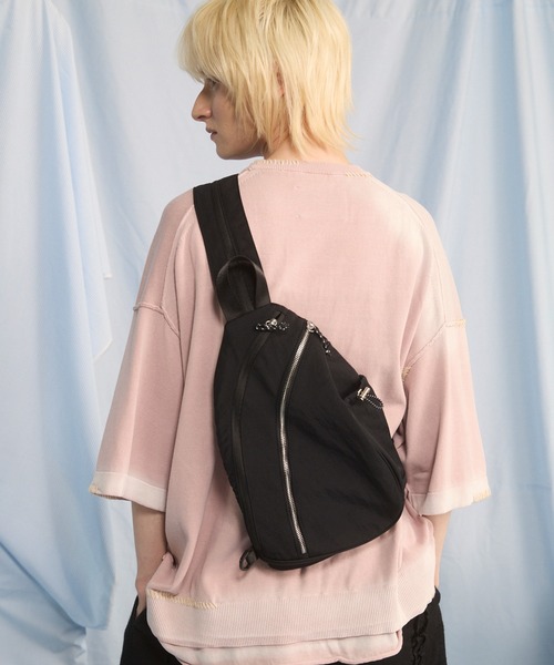UNISEX》Nylon Sling Mini Bag/ナイロンスリングミニバッグ【MAISON UNISEX》Nylon Sling Mini Bag/ナイロンスリングミニバッグ【MAISON