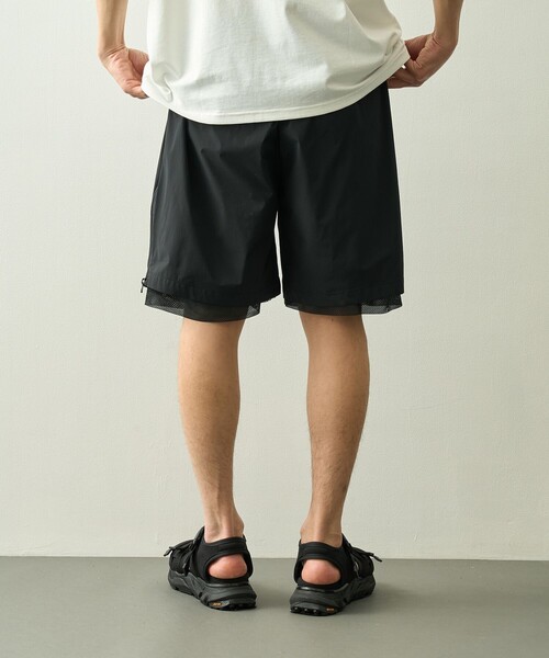 is-ness(イズネス)の「【is-ness/イズネス】Technical Ventilation Shorts(その他パンツ・メンズ・ミント/カーキブラウン/ブラック・M/L)」の5枚目の写真