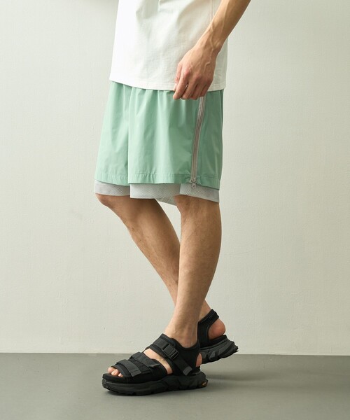 is-ness(イズネス)の「【is-ness/イズネス】Technical Ventilation Shorts(その他パンツ・メンズ・ミント/カーキブラウン/ブラック・M/L)」の18枚目の写真