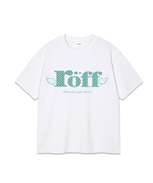 ROEFF ANGEL DOT OVER FIT T-SHIRT White(Mint)