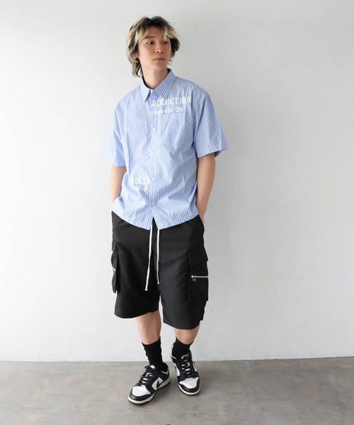 GALLIS ADDICTION(ガリスアディクション)の「GA Graphic Layout S/S Shirt(シャツ/ブラウス・メンズ・ブラック/ホワイト/その他1・FREE)」の22枚目の写真