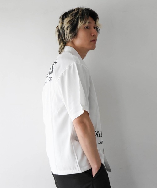 GALLIS ADDICTION(ガリスアディクション)の「GA Graphic Layout S/S Shirt(シャツ/ブラウス・メンズ・ブラック/ホワイト/その他1・FREE)」の8枚目の写真