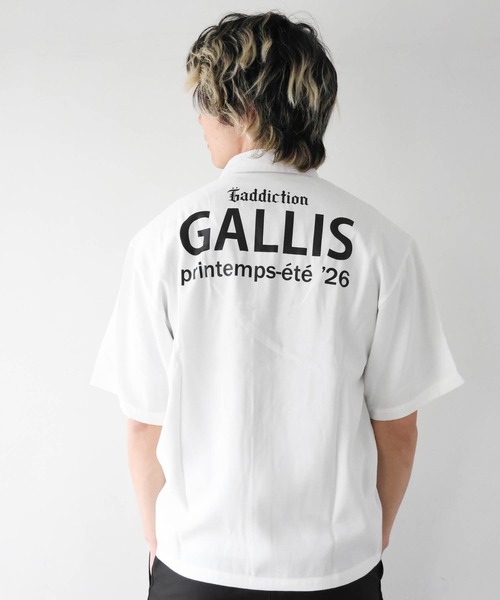 GALLIS ADDICTION(ガリスアディクション)の「GA Graphic Layout S/S Shirt(シャツ/ブラウス・メンズ・ブラック/ホワイト/その他1・FREE)」の10枚目の写真
