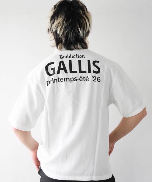 GALLIS ADDICTION(ガリスアディクション)の「GA Graphic Layout S/S Shirt(シャツ/ブラウス・メンズ・ブラック/ホワイト/その他1・FREE)」の11枚目の写真