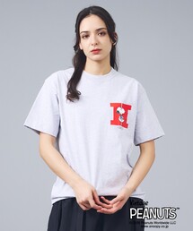 【Hanes/ヘインズ】BEEFY-T×PEANUTS　T-SHIRT/クルーネック半袖Tシャツ / BEEFY-T ヘインズ / ユニセックス / スヌーピー