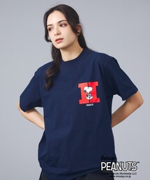 【Hanes/ヘインズ】BEEFY-T×PEANUTS　T-SHIRT/クルーネック半袖Tシャツ / BEEFY-T ヘインズ / ユニセックス / スヌーピー