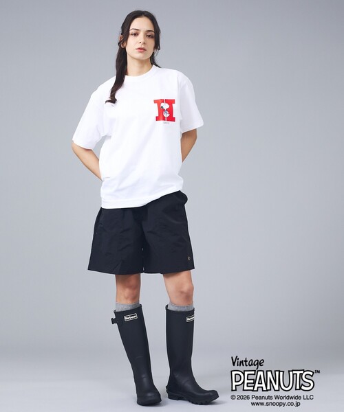 PEANUTS（ピーナッツ）の「【Hanes/ヘインズ】PEANUTS×BEEFY-T　T-SHIRT/クルーネック半袖Tシャツ / BEEFY-T ヘインズ / ユニセックス / スヌーピー（Tシャツ/カットソー・メンズ・ブルー系その他2/グレー系その他/グレー/オフホワイト/ブラック/ブラック系その他/ネイビー/ホワイト系その他・L/M/XL）」の19枚目の写真