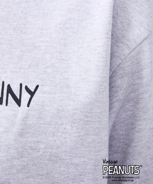PEANUTS（ピーナッツ）の「【Hanes/ヘインズ】PEANUTS×BEEFY-T　T-SHIRT/クルーネック半袖Tシャツ / BEEFY-T ヘインズ / ユニセックス / スヌーピー（Tシャツ/カットソー・メンズ・ブルー系その他2/グレー系その他/グレー/オフホワイト/ブラック/ブラック系その他/ネイビー/ホワイト系その他・L/M/XL）」の14枚目の写真