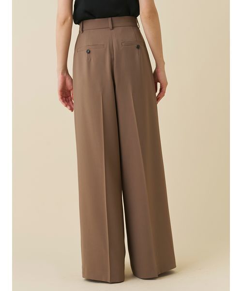 SNIDEL(スナイデル)の「【Washable】ワイドパンツ(その他パンツ・レディース・アイボリー/ネイビー/ブラウン/ダークネイビー・0/1)」の8枚目の写真