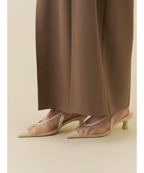 SNIDEL(スナイデル)の「【Washable】ワイドパンツ(その他パンツ・レディース・アイボリー/ネイビー/ブラウン/ダークネイビー・0/1)」の14枚目の写真