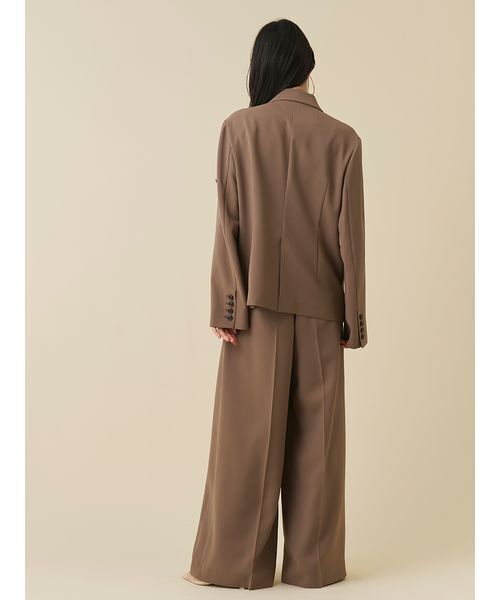 SNIDEL(スナイデル)の「【Washable】ワイドパンツ(その他パンツ・レディース・アイボリー/ネイビー/ブラウン/ダークネイビー・0/1)」の17枚目の写真
