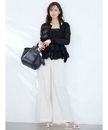SNIDEL | 【Washable】ワイドパンツ(その他パンツ)