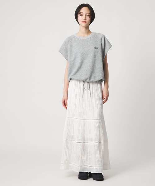 Russell Athletic（ラッセルアスレティック）の「【別注】＜RUSSELL ATHLETICxCITEN＞スウェット（スウェット・レディース・ナチュラル/ライトグレー・FREE）」の6枚目の写真