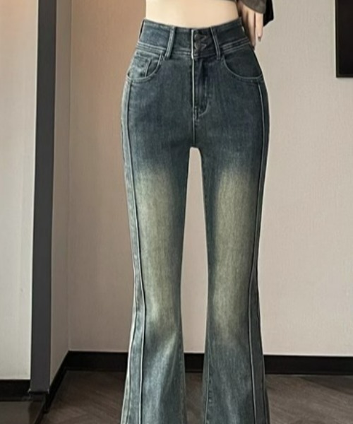 REBALANCE(リバランス)の「フレアデニムパンツ(デニムパンツ・レディース・A・X-LARGE/LARGE/MEDIUM)」の2枚目の写真