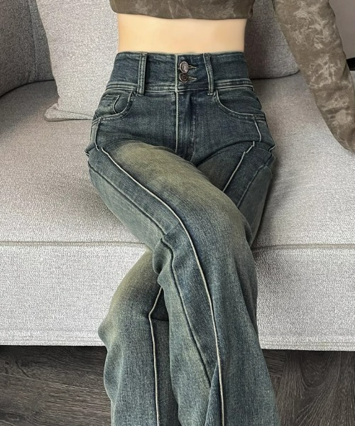 REBALANCE(リバランス)の「フレアデニムパンツ(デニムパンツ・レディース・A・X-LARGE/LARGE/MEDIUM)」の8枚目の写真