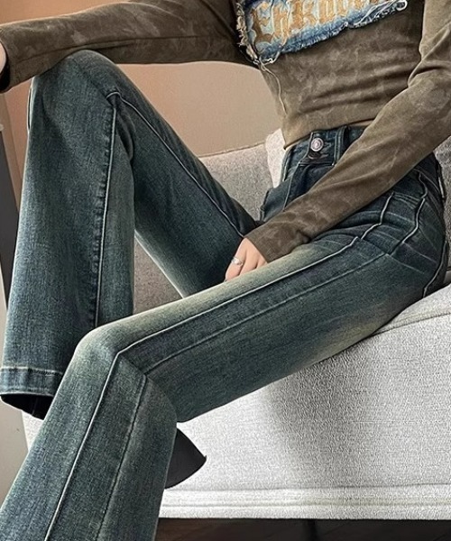 REBALANCE(リバランス)の「フレアデニムパンツ(デニムパンツ・レディース・A・X-LARGE/LARGE/MEDIUM)」の9枚目の写真