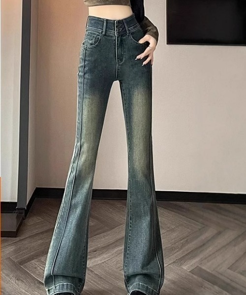 REBALANCE(リバランス)の「フレアデニムパンツ(デニムパンツ・レディース・A・X-LARGE/LARGE/MEDIUM)」の10枚目の写真