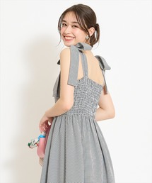 WILLSELECTION（ウィルセレクション）の「リボンショルダーギャザーワンピース（ワンピース）」