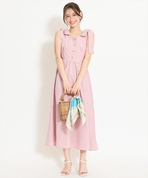 WILLSELECTION（ウィルセレクション）の「リボンショルダーギャザーワンピース（ワンピース）」