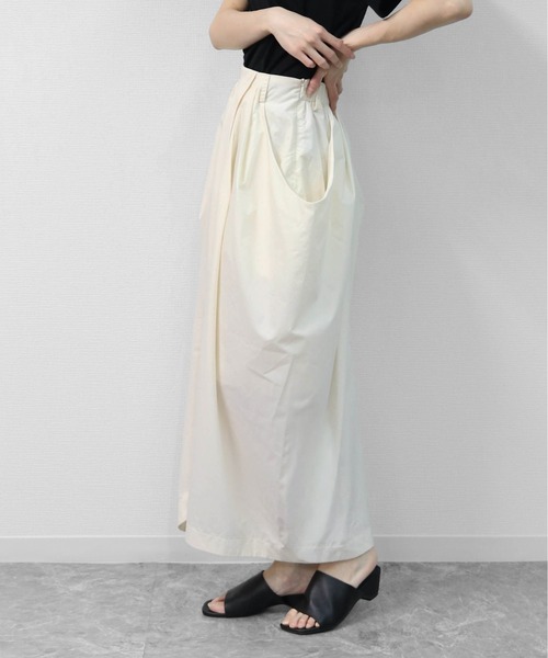 THE CELL.(ザセルドット)の「3Dコクーンドレープ マキシSK 3D COCOON DRAPE MAXI SKIRT(スカート・レディース・ブラウン/ブラック/アイボリー/ベージュ・FREE)」の9枚目の写真