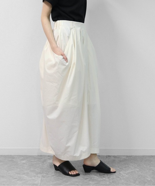 THE CELL.(ザセルドット)の「3Dコクーンドレープ マキシSK 3D COCOON DRAPE MAXI SKIRT(スカート・レディース・ブラウン/ブラック/アイボリー/ベージュ・FREE)」の8枚目の写真