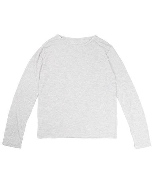 Mag.(マグ)の「【susabi/スサビ】ハートリブ Tシャツ(Tシャツ/カットソー・レディース・ホワイト/ブラック/ベージュ/グレー・FREE)」の15枚目の写真