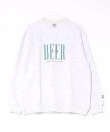 【YOIDORE】缶ビール クルーネックスウェット