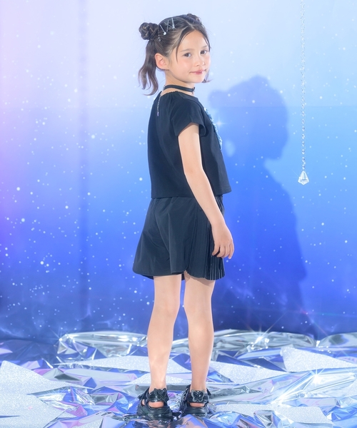 ANNA SUI mini(アナスイ・ミニ)の「軽やか ショートシャカパン(その他パンツ・キッズ・ブラック/パープル・120cm/130cm/140cm/150cm/160cm)」の13枚目の写真