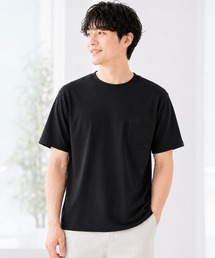 ヒヤロン（ヒヤロン）の「【ヒヤロン】メンズ Tシャツ 裏ナイロン天竺 胸ポケット ひんやり 冷感（Tシャツ/カットソー）」