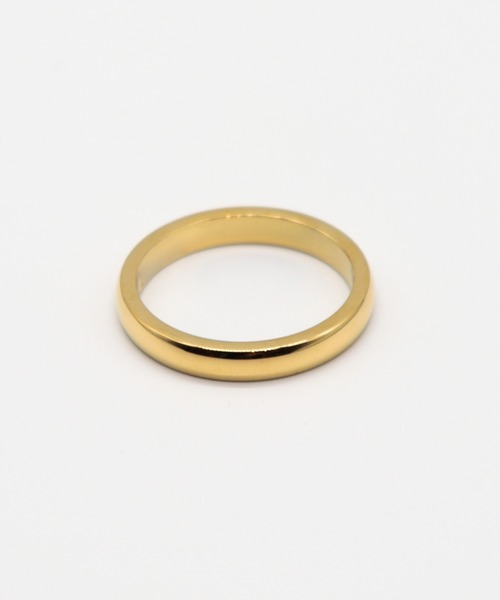Bilan(ビラン)の「【BILAN】 (金属アレルギー軽減 サージカルステンレス ) Glow Simple Ring / グロウシンプルリング(リング・レディース・シルバー/ゴールド・16号/14号/11号)」の3枚目の写真