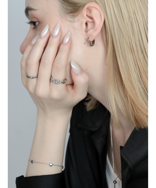 Bilan(ビラン)の「【BILAN】 (金属アレルギー軽減 サージカルステンレス ) Glow Simple Ring / グロウシンプルリング(リング・レディース・シルバー/ゴールド・16号/14号/11号)」の20枚目の写真