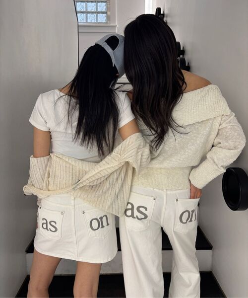 ASON（アズオン）の「POG SKIRT / CREAM（スカート・レディース・その他・MEDIUM/SMALL）」の8枚目の写真