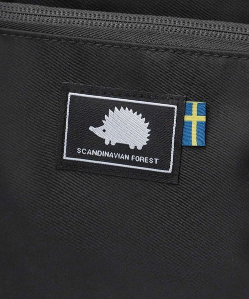 SCANDINAVIAN FOREST(スカンジナビアン・フォレスト)の「撥水ナイロン 3層式 縦型 ミニショルダーバッグ A5対応(ショルダーバッグ・レディース・ベージュ/ブルー/ブラック/グレー・FREE)」の17枚目の写真