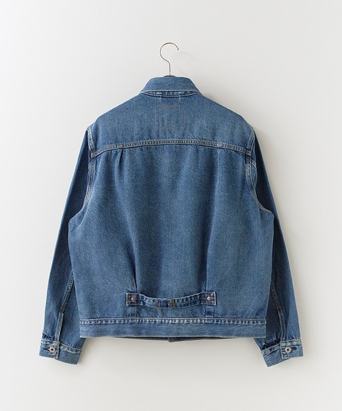 Levi's(リーバイス)の「LEVI'S/リーバイス TYPE I TRUCKER デニムジャケット 1936年復刻 Levi's Premium Gジャン(ライダースジャケット・メンズ・ブラック・M/L/XL/S)」の10枚目の写真
