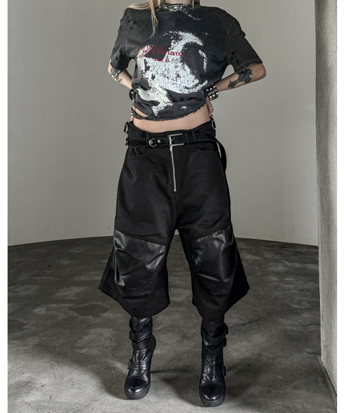 ROARINGRAD(ロアリングラド)の「W.レイヤードニーベルミューダパンツブラック(その他パンツ・レディース・その他・MEDIUM/LARGE)」の4枚目の写真