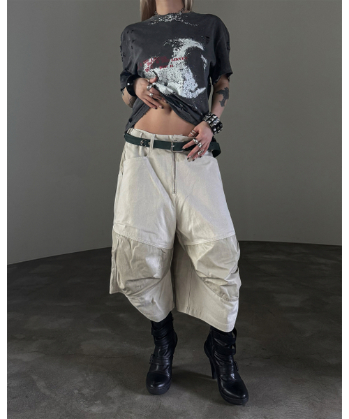 ROARINGRAD(ロアリングラド)の「W.レイヤードニーベルミューダパンツブラック(その他パンツ・レディース・その他・MEDIUM/LARGE)」の7枚目の写真