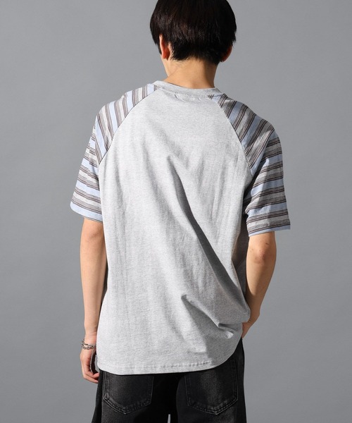 LAND MUSEUM（ランドミュージアム）の「LAND MUSEUM／スターラグランT（Tシャツ/カットソー・メンズ・グレー/ブラック・LARGE/MEDIUM）」の22枚目の写真