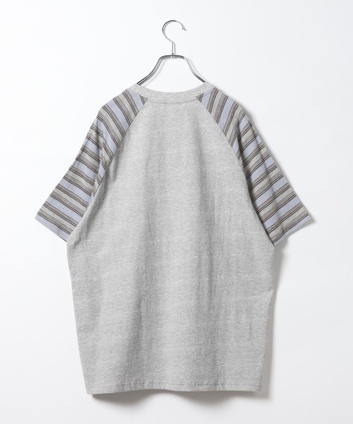 LAND MUSEUM（ランドミュージアム）の「LAND MUSEUM／スターラグランT（Tシャツ/カットソー・メンズ・グレー/ブラック・LARGE/MEDIUM）」の14枚目の写真