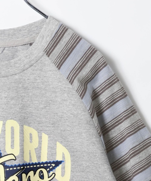 LAND MUSEUM（ランドミュージアム）の「LAND MUSEUM／スターラグランT（Tシャツ/カットソー・メンズ・グレー/ブラック・LARGE/MEDIUM）」の12枚目の写真