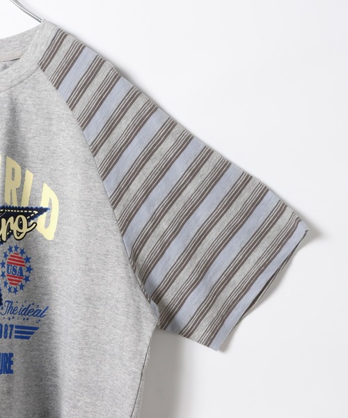 LAND MUSEUM（ランドミュージアム）の「LAND MUSEUM／スターラグランT（Tシャツ/カットソー・メンズ・グレー/ブラック・LARGE/MEDIUM）」の11枚目の写真