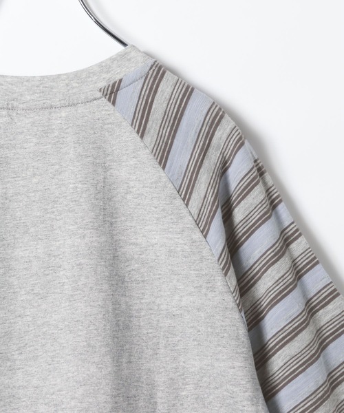 LAND MUSEUM（ランドミュージアム）の「LAND MUSEUM／スターラグランT（Tシャツ/カットソー・メンズ・グレー/ブラック・LARGE/MEDIUM）」の9枚目の写真