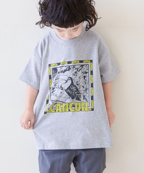 LOWRYS FARM(ローリーズファーム)の「スーベニアネオンT 870581(Tシャツ/カットソー・キッズ・オフホワイト/チャコールグレー/グレー/その他6・150cm/140cm/120cm/130cm/110cm)」の21枚目の写真