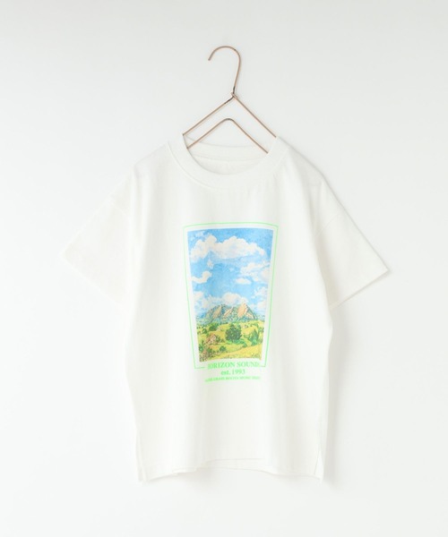 LOWRYS FARM(ローリーズファーム)の「スーベニアネオンT 870581(Tシャツ/カットソー・キッズ・オフホワイト/チャコールグレー/グレー/その他6・150cm/140cm/120cm/130cm/110cm)」の16枚目の写真