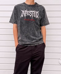 (SF) edakka コットン100% 刺繍 韓国ストリート Y2K Tシャツ