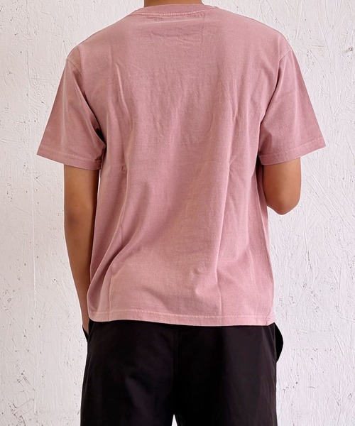 BAYBLO(ベイブロ)の「(SF) edakka コットン100% 刺繍 韓国ストリート Y2K Tシャツ(Tシャツ/カットソー・メンズ・ピンク系1/ブラック系1/ホワイト系1・LARGE/MEDIUM)」の17枚目の写真