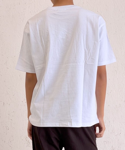 BAYBLO(ベイブロ)の「(SF) edakka コットン100% 刺繍 韓国ストリート Y2K Tシャツ(Tシャツ/カットソー・メンズ・ピンク系1/ブラック系1/ホワイト系1・LARGE/MEDIUM)」の7枚目の写真