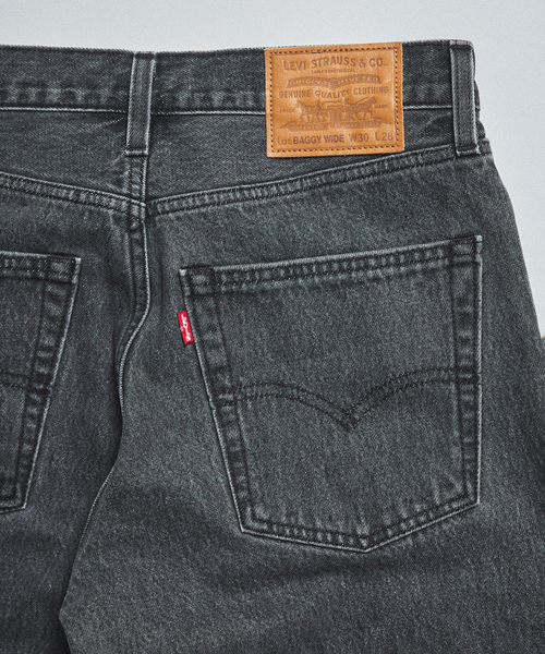 Levi's(リーバイス)の「Levi’s(リーバイス) 別注 Baggy Wide Leg デニムパンツ(L28)(デニムパンツ・メンズ・チャコールグレー・36/34/32/30/28)」の13枚目の写真