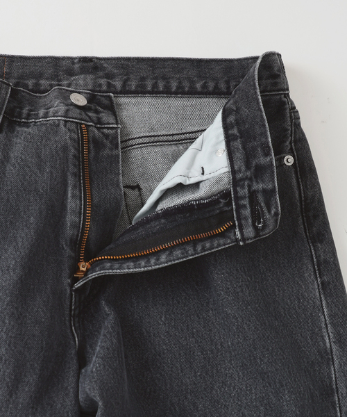 Levi's(リーバイス)の「Levi’s(リーバイス) 別注 Baggy Wide Leg デニムパンツ(L28)(デニムパンツ・メンズ・チャコールグレー・36/34/32/30/28)」の7枚目の写真