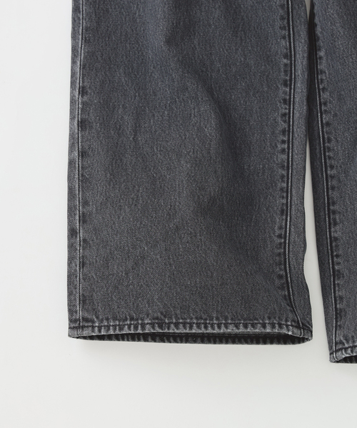 Levi's(リーバイス)の「Levi’s(リーバイス) 別注 Baggy Wide Leg デニムパンツ(L28)(デニムパンツ・メンズ・チャコールグレー・36/34/32/30/28)」の8枚目の写真